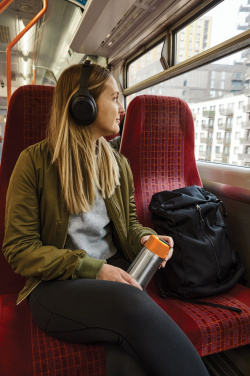 Logotrade mainostuote tuotekuva: Musta+Blum-eristetty matkamuki ruostumatonta terästä